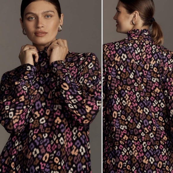 Anthropologie Essentiel Antwerp Blouse
'Ephraim' in Mixed Colors, size 2 NWT - Picture 1 of 12